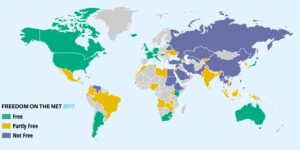 Internet freedom and censorship around the world