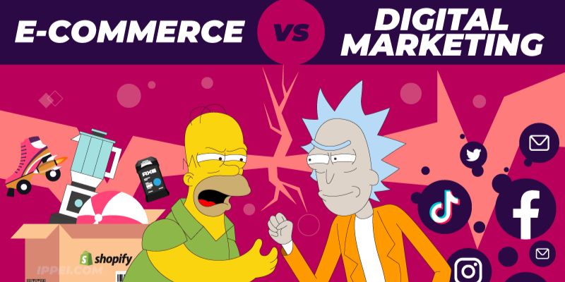 Which is more effective: digital marketing or ecommerce